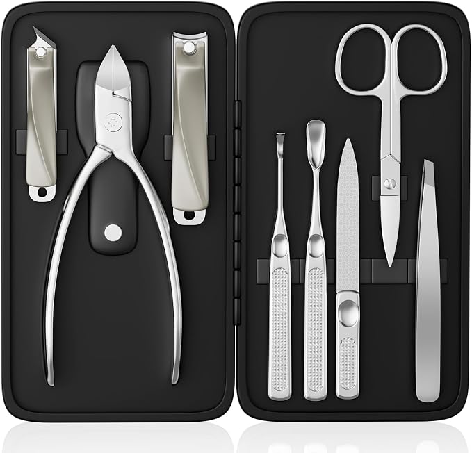 Precision Nail Grooming Manicure Sets Pedicure Kits Stainless Steel Nail by ESSBES