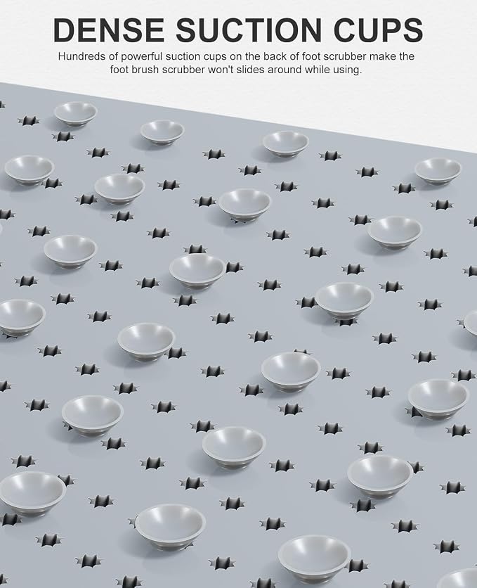 OTHWAY Non Slip Grassy Bathtub Mat : 27.5X15.7 inches Sturdy But Soft Bath - Image 3