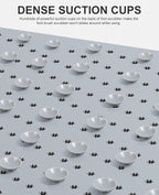 OTHWAY Non Slip Grassy Bathtub Mat : 25.6X13.4 inches Sturdy But Soft Bath - Image 3