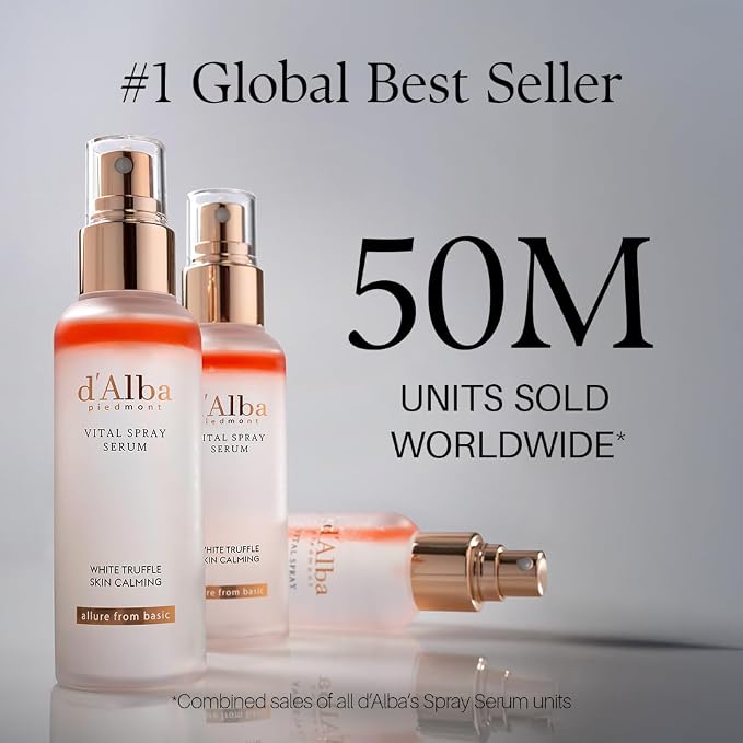 d'alba Piedmont Italian White Truffle Vital Spray Serum, Vegan Skin Care - Image 2