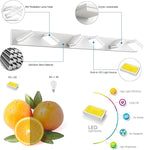 SineRise LED Modern Bathroom Vanity Light Fixtures, Matte White Modern Acrylic - Image 2