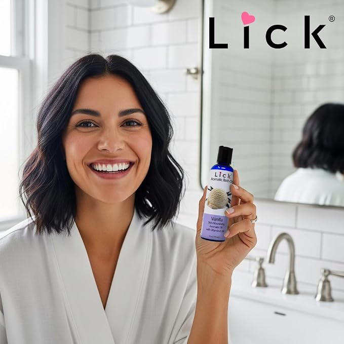 Lick Vanilla Aromatic Bath Oil - Image 4