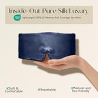 ZIMASILK 100% 22 Momme Mulberry Silk Sleep Mask - Image 2