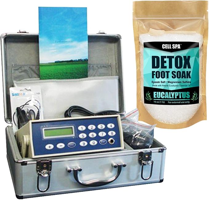 Fir Belt Chi Ionic Ion Detox Machine Foot Bath Aqua Spa Cleanse by Cell+Spa