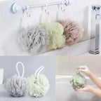 10 Pack of Bath Loofah Shower, Small Size Sponge Pouf Body Scrubber Exfoliator - Image 6