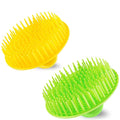2Pack Hair Scalp Exfoliator Brush Dandruff Cleaning Brush, Flexible Scalp by YEALIFE