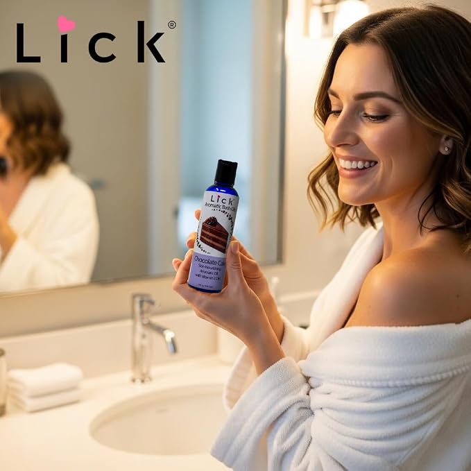 Lick Chocolate Cake Aromatic Bath Oil - Image 4