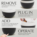 SALKING 2 Pack Flame Essential Oil Diffusers - Image 8