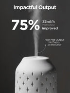 InnoGear Aromatherapy Diffuser, 150ml Ceramic Diffuser Mother's Gift Ultrasonic - Image 3