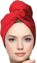 KEEPOZ Hair Towel Wrap Quick Dry 100% Cotton Super Absorbent Turban Head Wrap by KEEPOZ