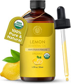 Lemon Essential Oil | USDA Certified Organic Lemon Oil - Image 2