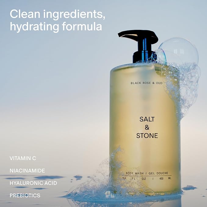 Salt & Stone Body Wash with Antioxidants - Image 2