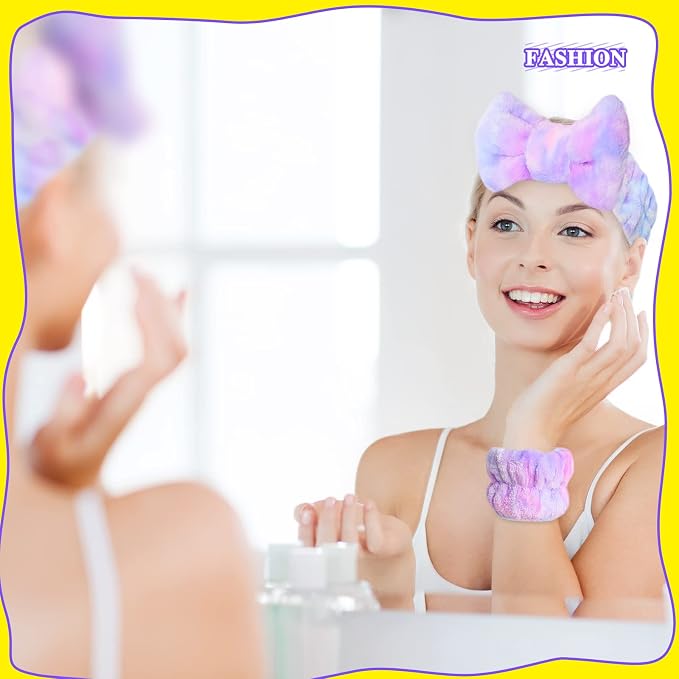 WSYUB Spa Headband and Matching Wrist Bands - Image 4