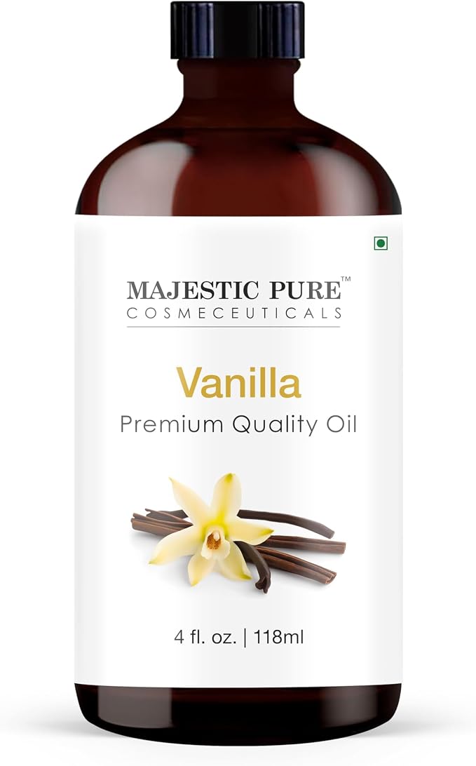 Majestic Pure Vanilla Essential Oil by BeautyandPersonalCare