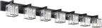 Aipsun Black Vanity Light Crystal Bathroom Lighting Fixtures Modern Bathroom by Aipsun