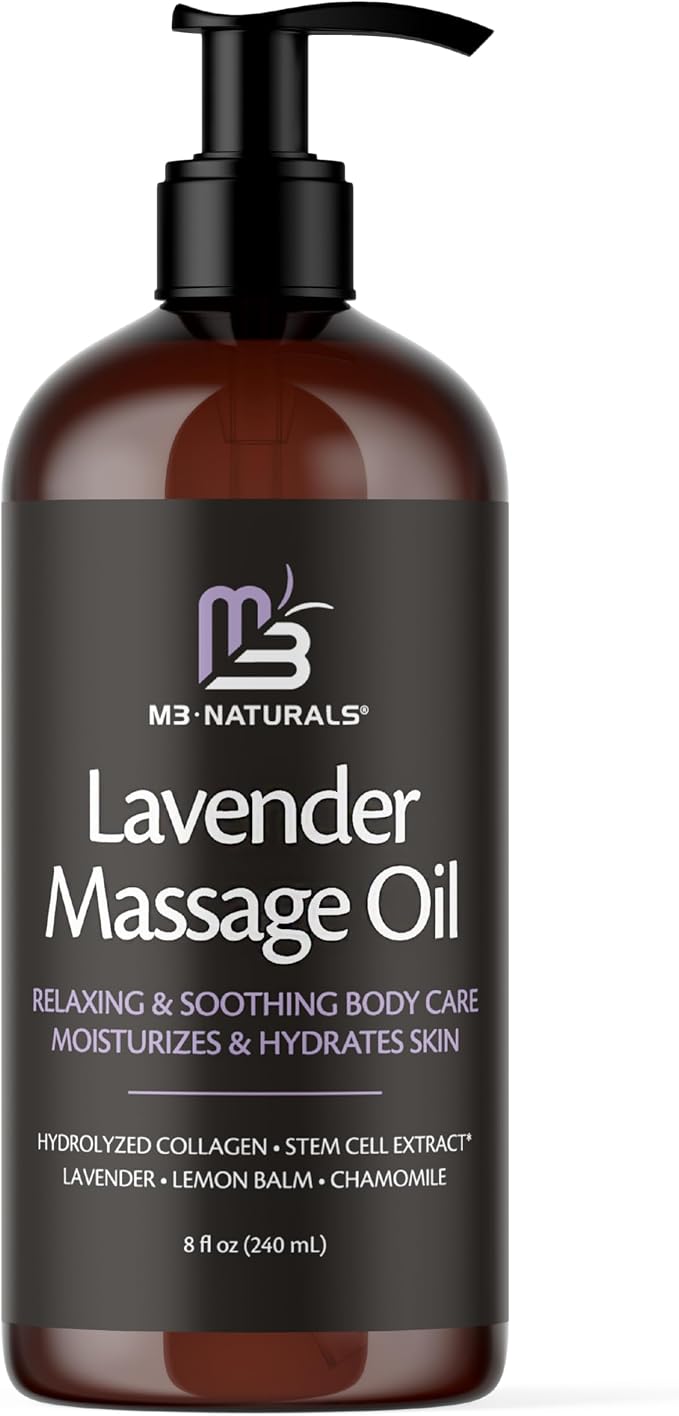 Lavender Sensual Massage Oil by M3Naturals