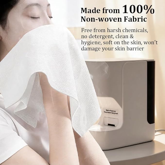 Hot Towel Warmer for Face, 5s Fast Heating Hot Towel Dispenser, Auto Dispensing - Image 5