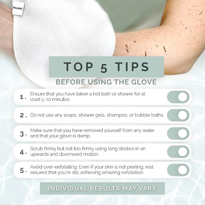 Wildpier Beauty Luxe Deep Exfoliating Glove - Image 4