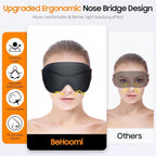 Sleep Mask, Premium Eye Mask for Sleeping, Total Blackout, Super Soft Comfort - Image 2