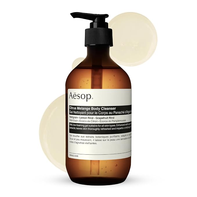 Aesop Citrus Melange Body Cleanser | Low-Foaming Shower Gel by AesopUSA