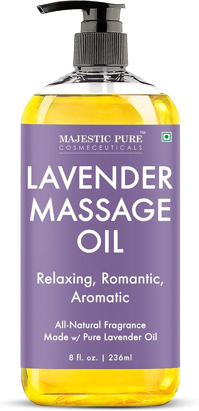 MAJESTIC PURE Lavender Massage Oil by BeautyandPersonalCare