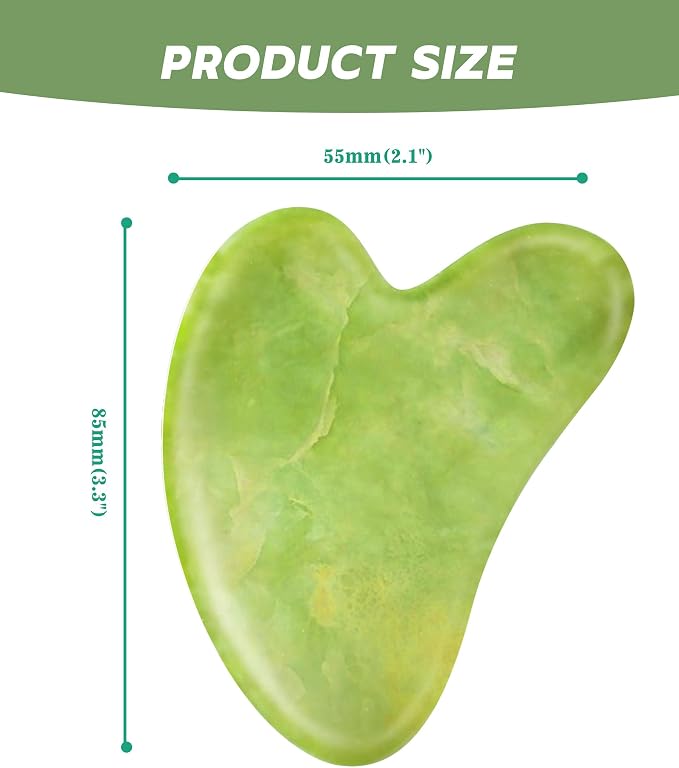 Boncun Jade Gua Sha Facial Tools - Image 3