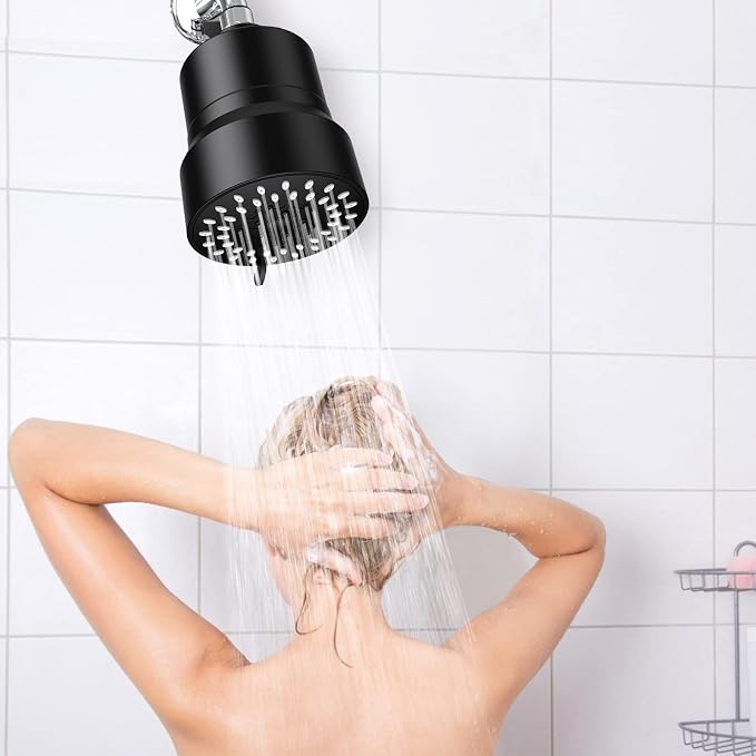Filtered Shower Head, 3 Modes High Pressure Shower Head - Image 9