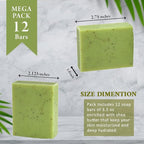 Simple Scents Australia Lemon Myrtle Scented Natural Soap Bars, 3.5oz - Image 6
