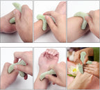 ewinever Ewin24 Natural Jade Foot Massager Acupuncture Point Massage Foot Care - Image 3