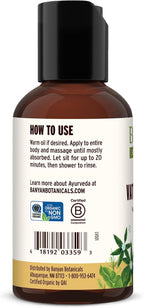 Banyan Botanicals Vata Massage Oil – Organic Herbal Massage Oil - Image 4