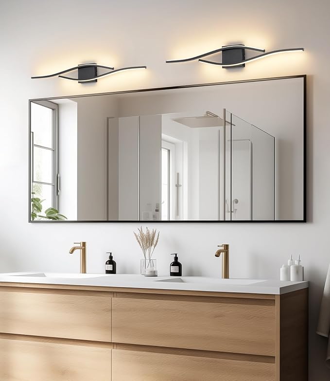 Joossnwell Bathroom Vanity Light Modern Bathroom Lighting Fixture Over Mirror - Image 5