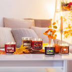Colonial Candle Tibetan Sandalwood Scented Jar Candle, 2 Wick, 3.5 oz, Mottled - Image 6