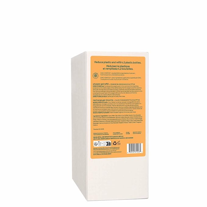 ATTITUDE Body Wash, EWG Verified Shower Gel, Dermatologically Tested, Plant and - Image 8