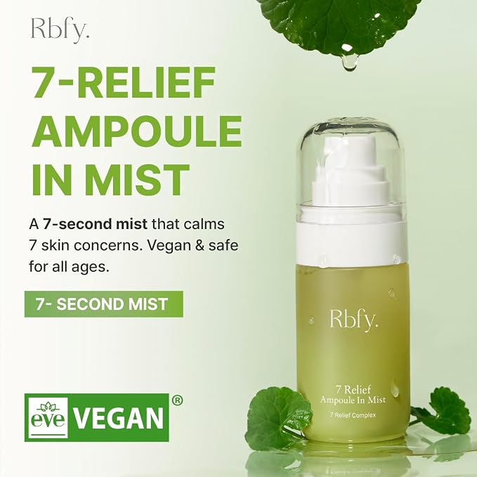 Rbfy. 7 Relief Ampoule In Mist – Calming & Hydrating Face Spray - Image 2