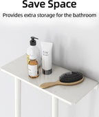 STWWO Wall Towel Rack for Rolled Towels, Towel Storage for Small Bathroom Can - Image 3