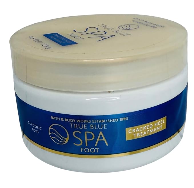 Bath and Body Works True Blue Spa Cracked Heel Treatment 4.5 Ounces by BathBodyWorks