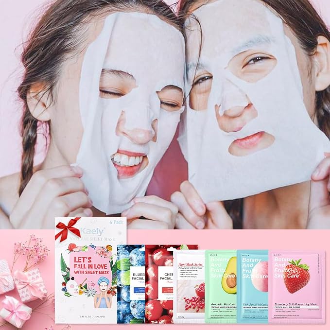 Kaely 6 Pack Variety Face Masks - Image 7
