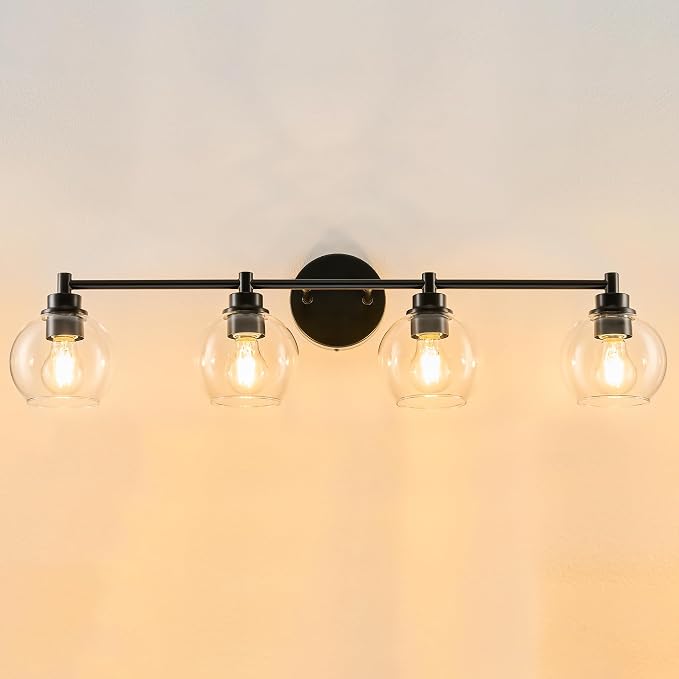 VONLUCE Bathroom Light Fixtures, 4-Light Bathroom Vanity Light - Image 9