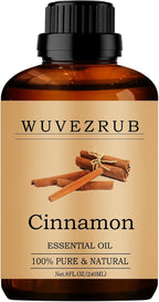 Cinnamon Essential Oil - 240ML Pure by WUVEZRUB