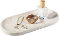 Koville Marble Tray for Bathroom Countertop, Stone Tray for Kitchen, Decorative by Koville