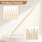 EWVVSS 600 Pcs 4.5 Inch Orange Sticks - Image 2