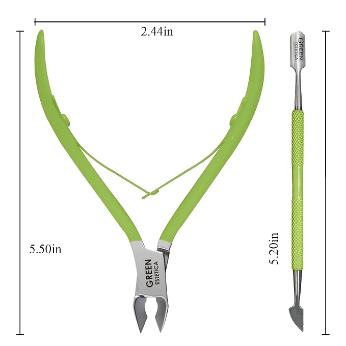 Professional Cuticle Trimmer Nail Cuticle Cutter Stainless Steel Cuticle Nippers - Image 2