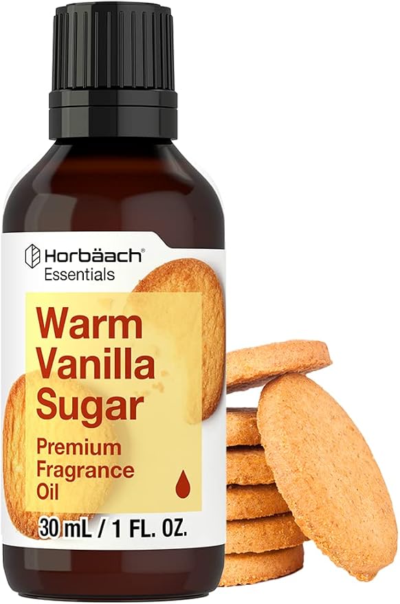 Horbäach Warm Vanilla Sugar Fragrance Oil | 1 Fl Oz | Premium Grade | by HORBAACH