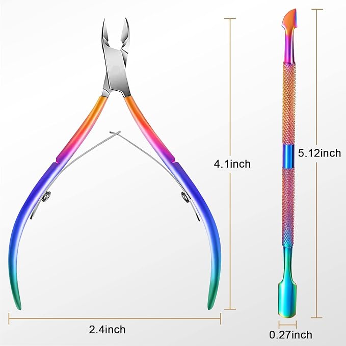 Easkep Cuticle Trimmer with Cuticle Pusher, Cuticle Remover Professional - Image 5