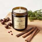 Fireside Scented Candles, 7oz Soy Wax Candle, Long Lasting Aromatherapy Jar - Image 4