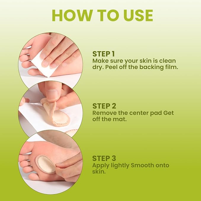 Bukihome Extra Thick Callus Remover, Felt Callus Pads, Protect Calluses from - Image 4