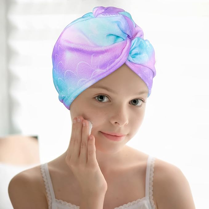 Basumee Microfiber Hair Towel Wrap - Image 4