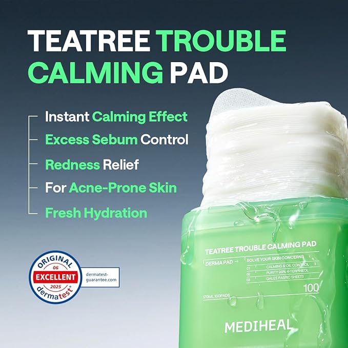 MEDIHEAL Toner Pads 100 Count - Image 4
