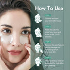 MIZON Triple Hyaluronic Acid Eye Gel Patches – Hydrogel Eye Masks - Image 6