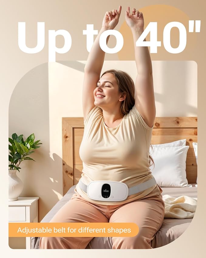 iDOO Portable Heating Pad for Period Cramps, FSA Eligible Item, Gifts for Women - Image 7
